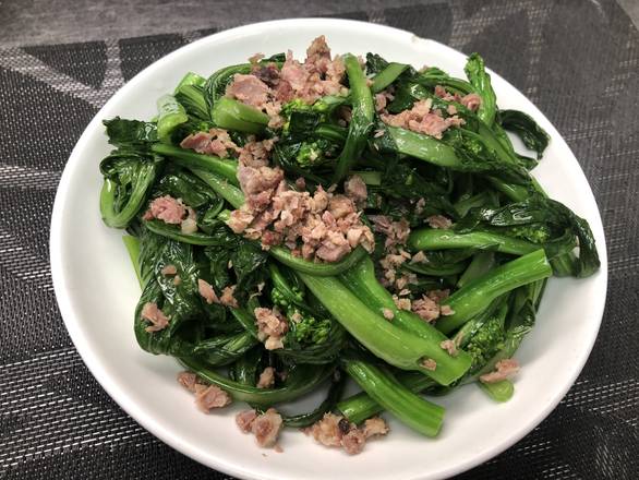 330. Braised Green Vegetable with Ham 火腿菜芯